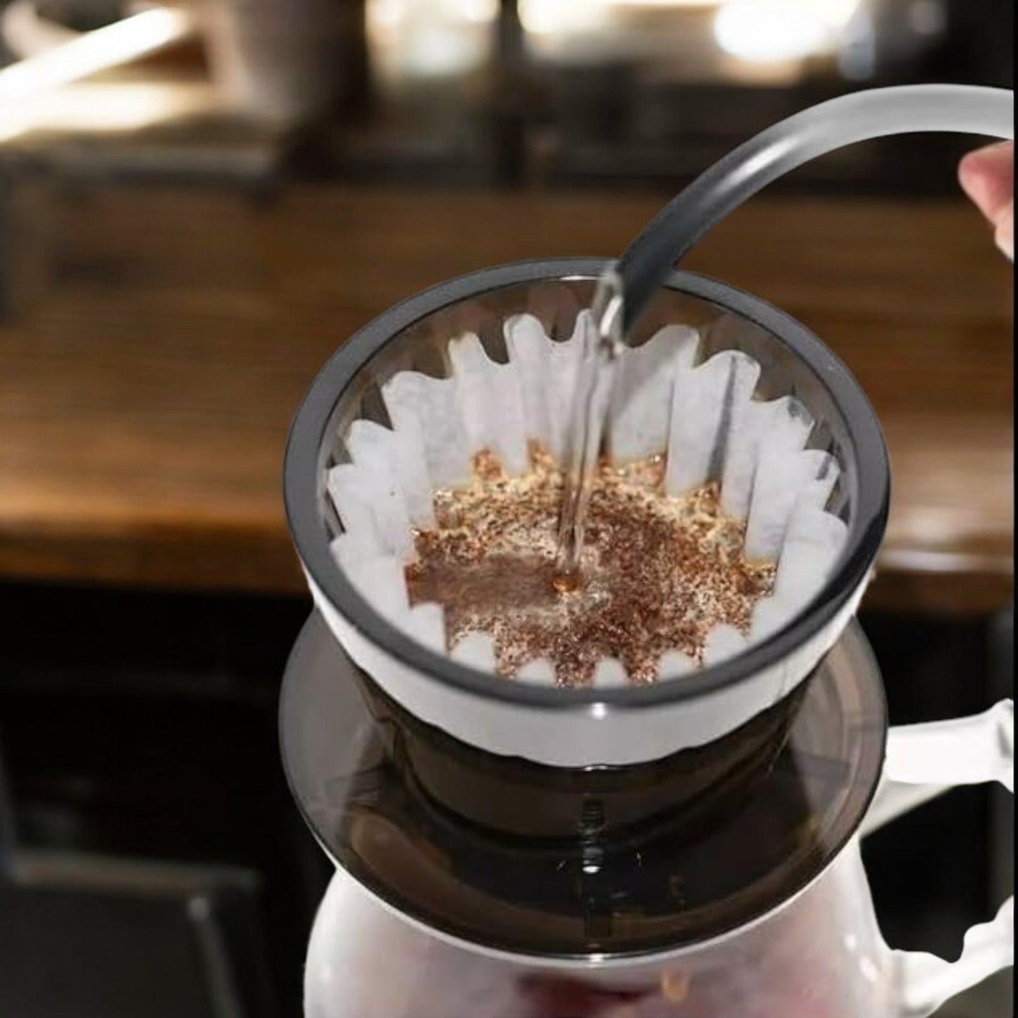 Filtre Café - CrystalBrew™ - Noir - DPMTPOURCUISINE