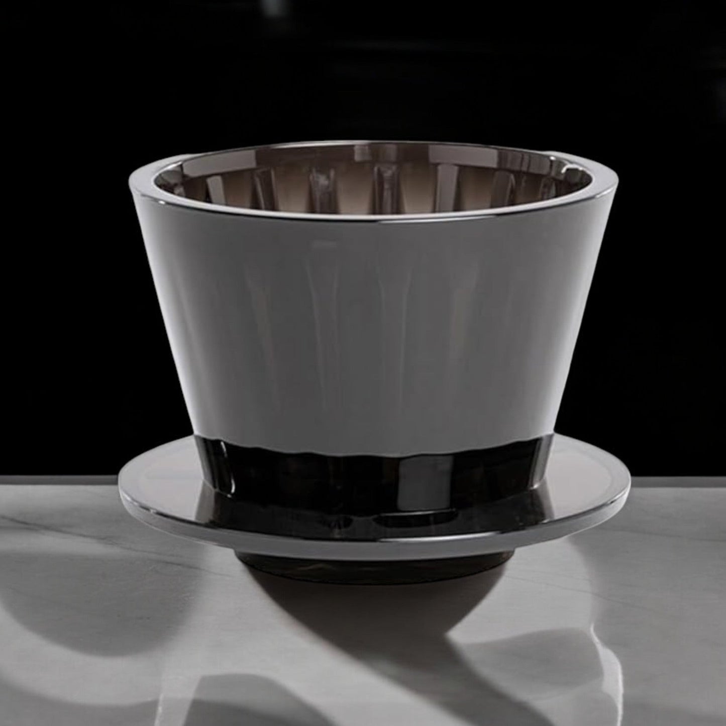 Filtre Café - CrystalBrew™ - Noir - DPMTPOURCUISINE