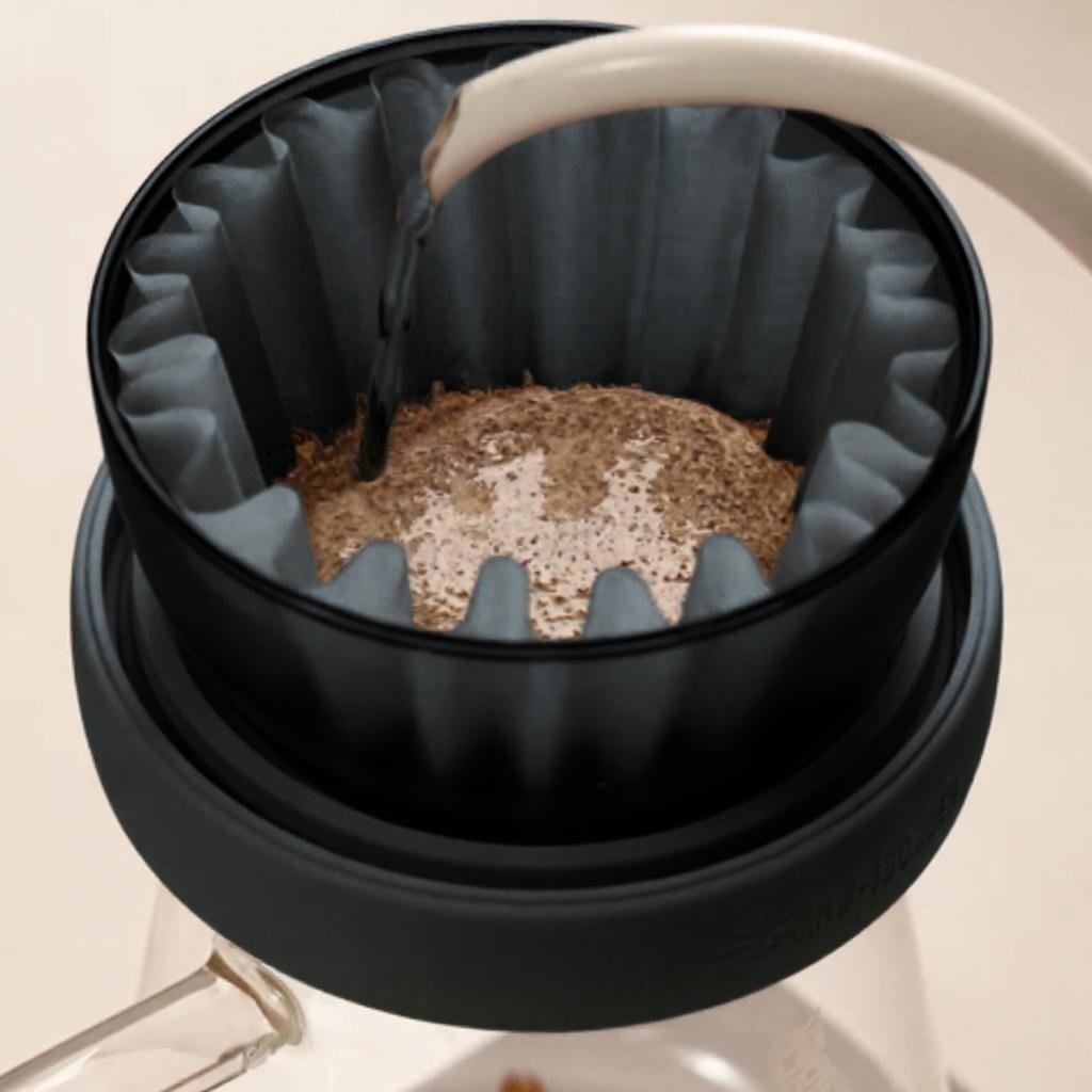 Filtre Café - EggonautBrewDrip™ - Noir - DPMTPOURCUISINE