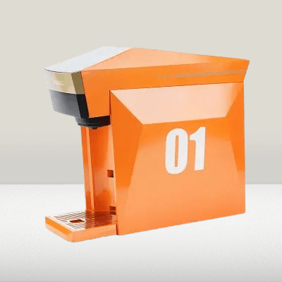 MACHINE A CAFE - MultipleCapsuleCoffeeMaker™ - Orange - DPMTPOURCUISINE