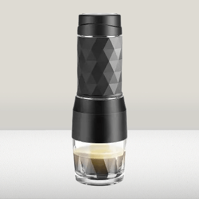 MACHINE A CAFE PORTABLE - PortableCoffeeMaker™ - Noir - DPMTPOURCUISINE